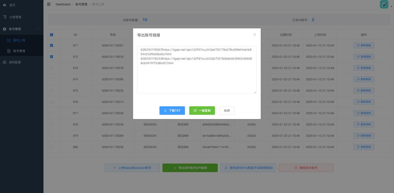 TGAPI-telegram tdata转API工具